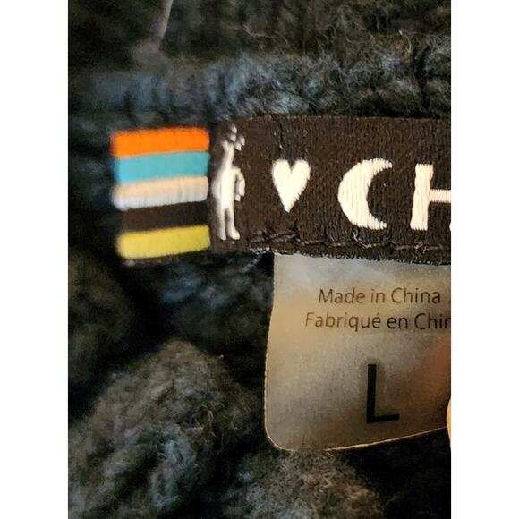 Smartwool Chup Lambswool Women's L Pullover Turtleneck Sweater Blue Purple Teal - Picture 5 of 6